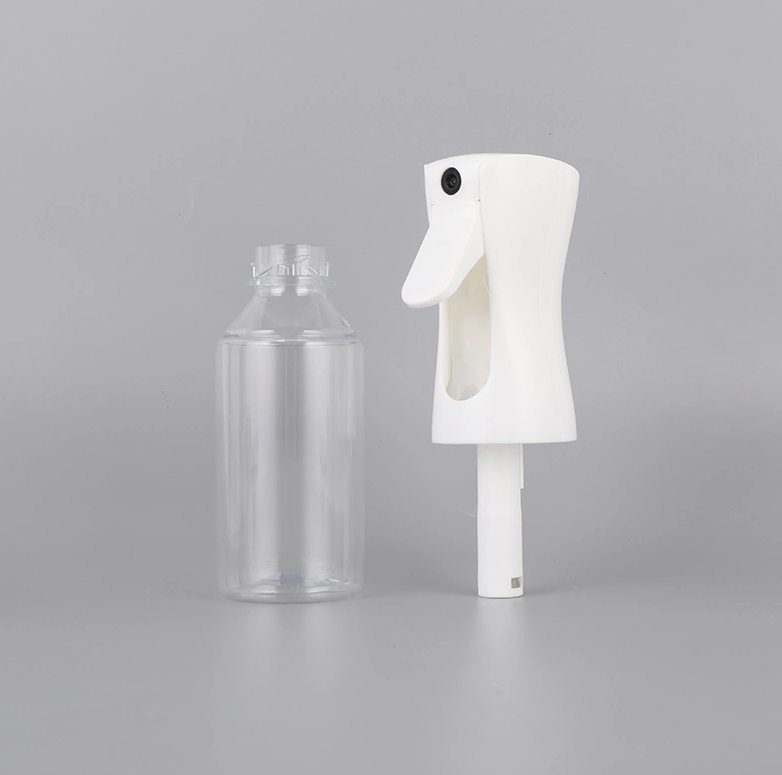 Blanc Black Hermage Pet Plastic continu Fine brume pulvérisation bouteille bouteille de pulvérisateur